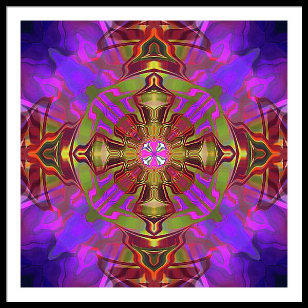 Cross - Framed Print