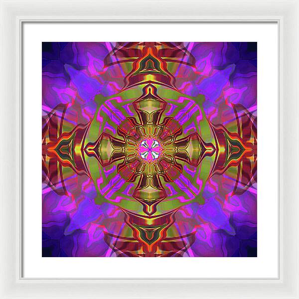 Cross - Framed Print