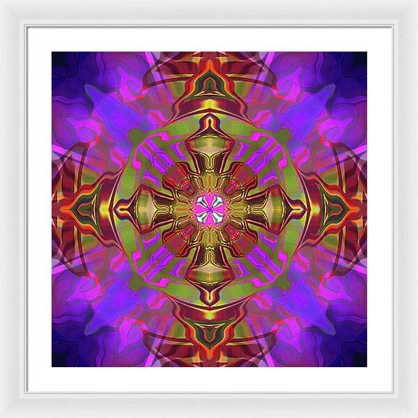 Cross - Framed Print