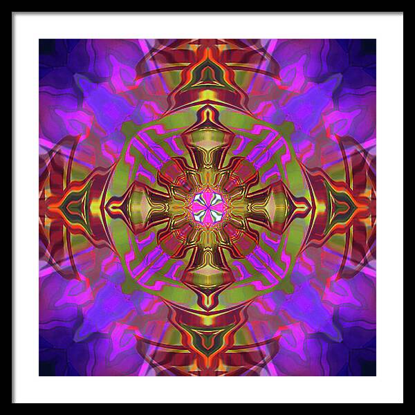 Cross - Framed Print