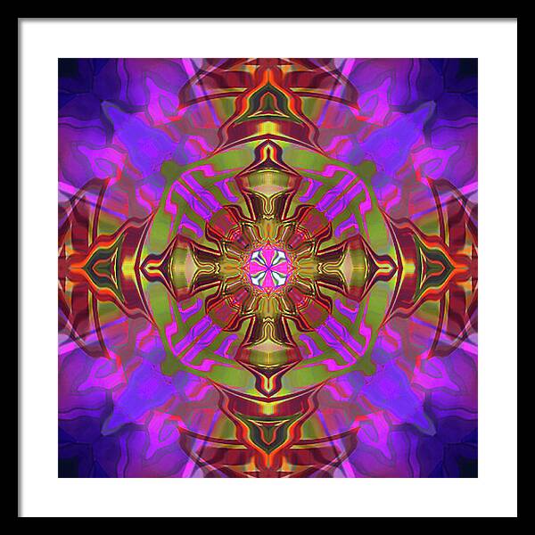Cross - Framed Print