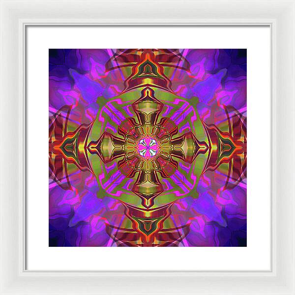 Cross - Framed Print