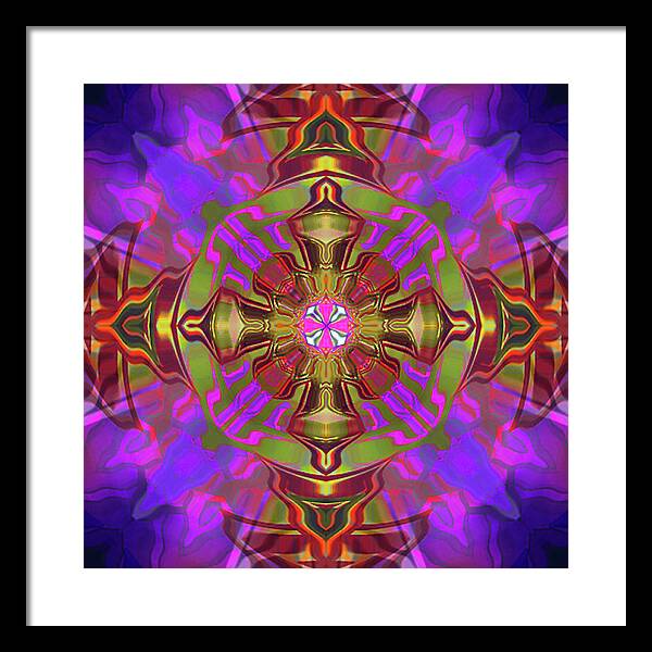 Cross - Framed Print