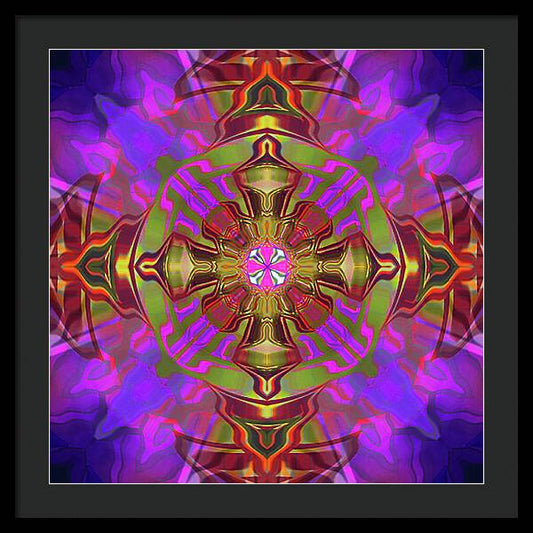 Cross - Framed Print