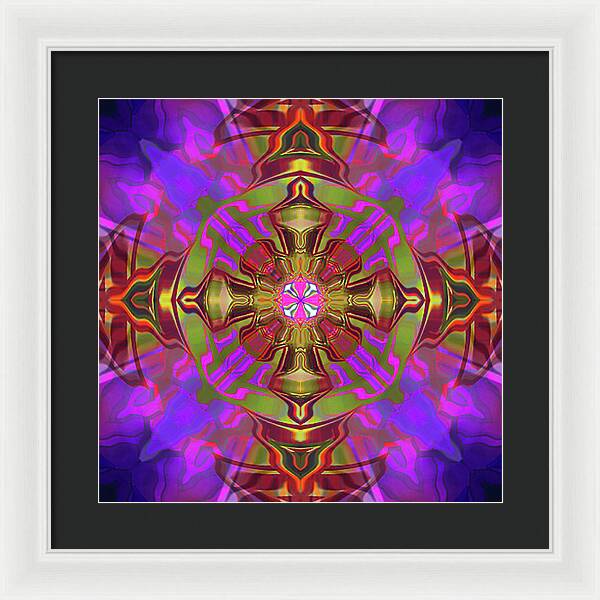 Cross - Framed Print