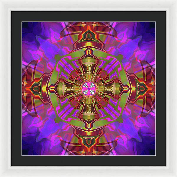 Cross - Framed Print