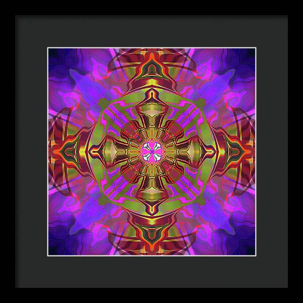 Cross - Framed Print