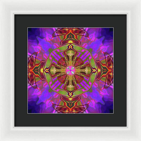 Cross - Framed Print