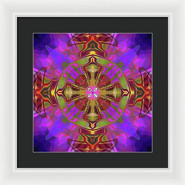 Cross - Framed Print