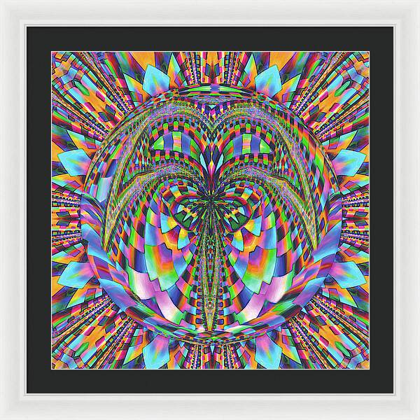 Dew Drop Queen - Framed Print