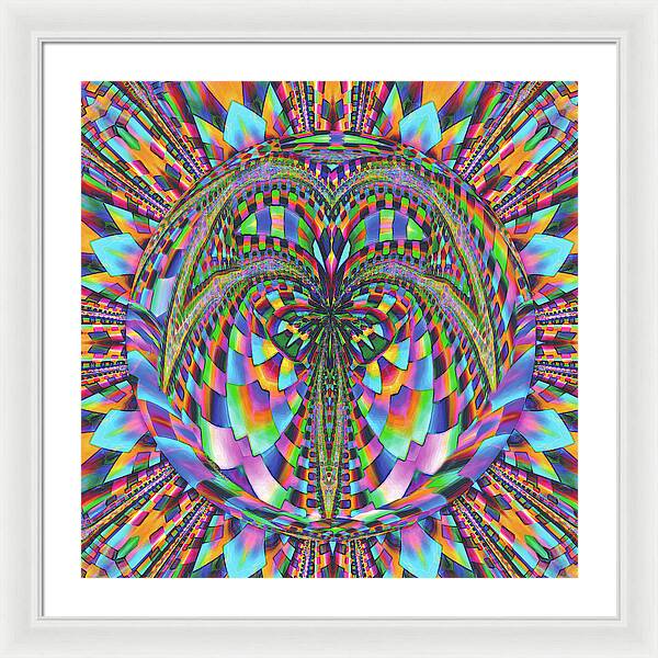 Dew Drop Queen - Framed Print