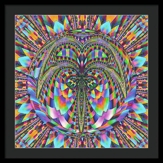 Dew Drop Queen - Framed Print