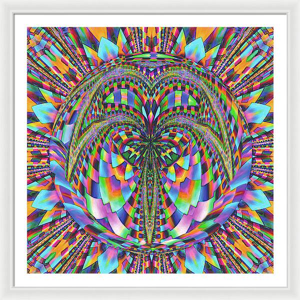 Dew Drop Queen - Framed Print