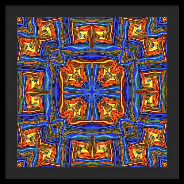 Electric Winter - Framed Print