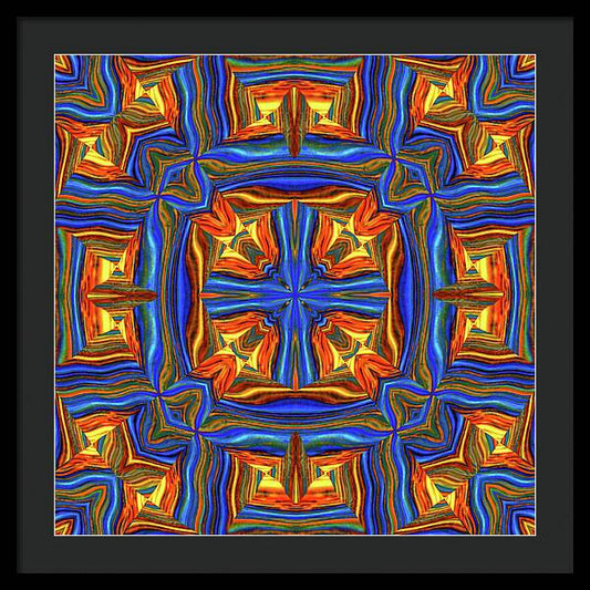 Electric Winter - Framed Print