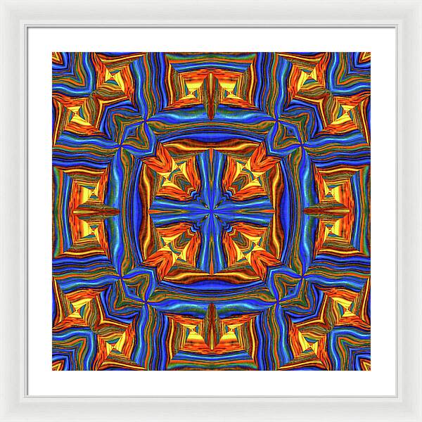 Electric Winter - Framed Print