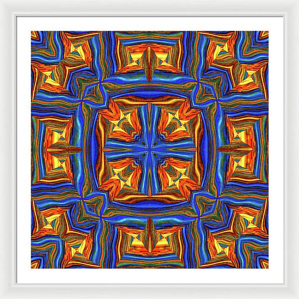 Electric Winter - Framed Print