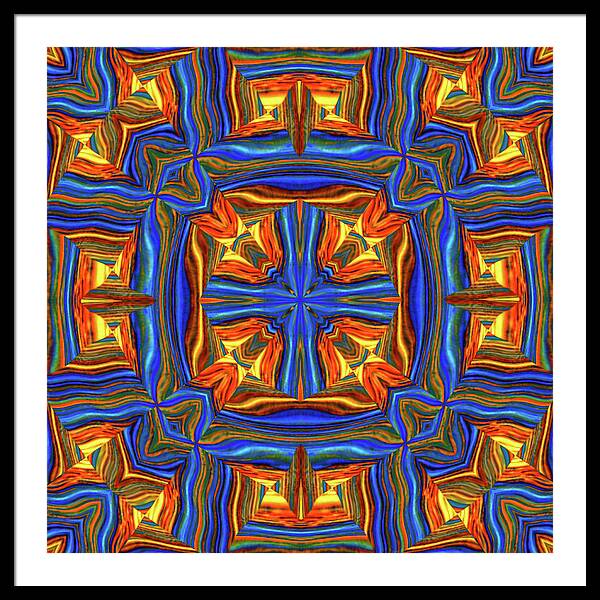 Electric Winter - Framed Print