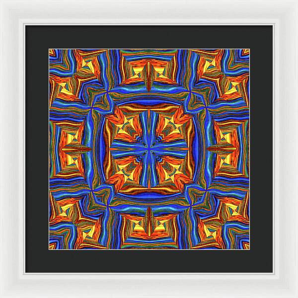 Electric Winter - Framed Print