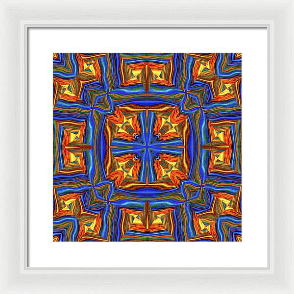 Electric Winter - Framed Print