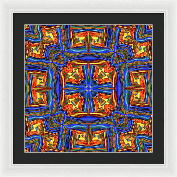 Electric Winter - Framed Print