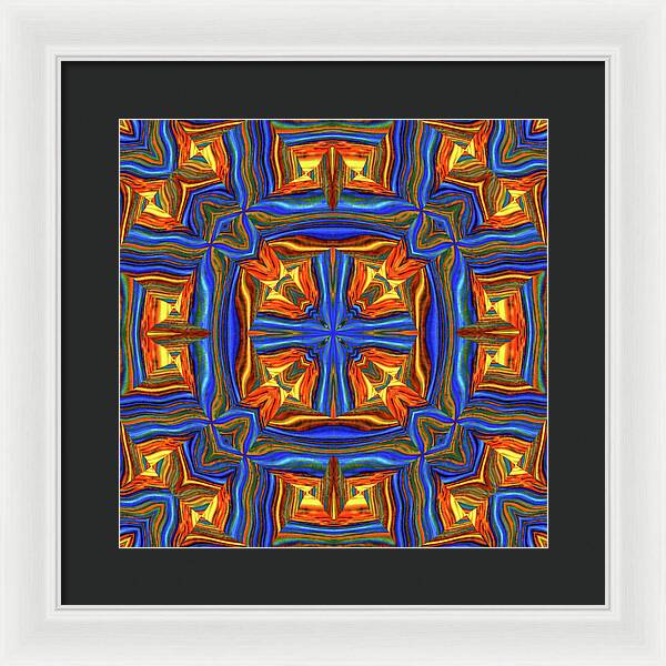 Electric Winter - Framed Print