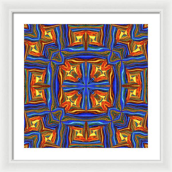 Electric Winter - Framed Print