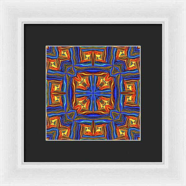 Electric Winter - Framed Print