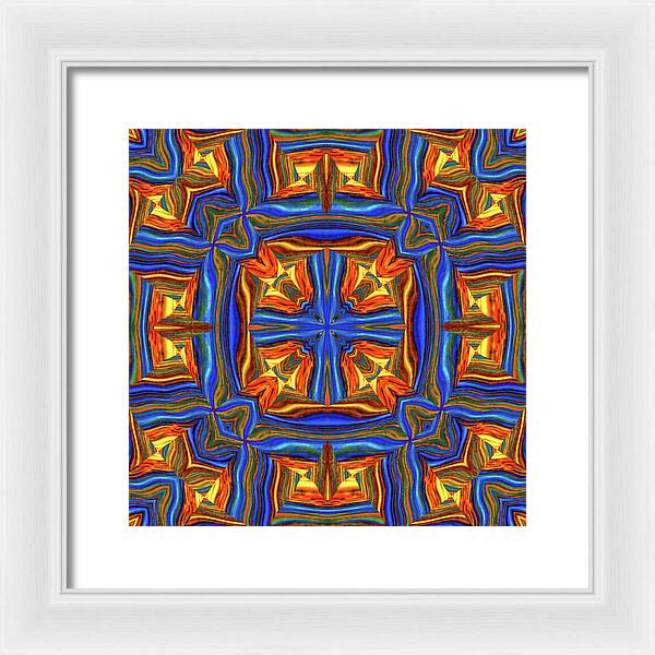 Electric Winter - Framed Print