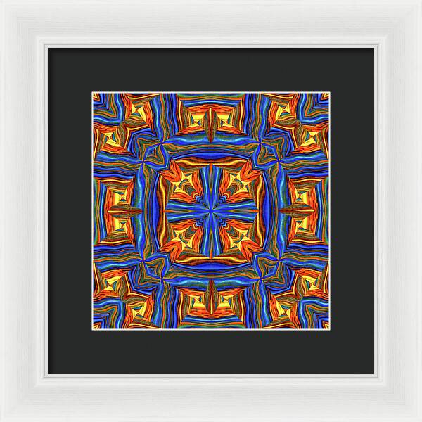 Electric Winter - Framed Print