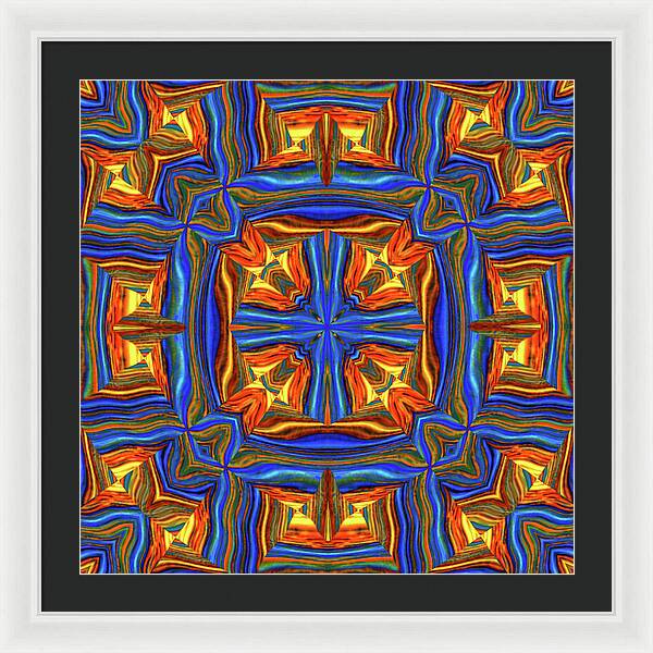 Electric Winter - Framed Print