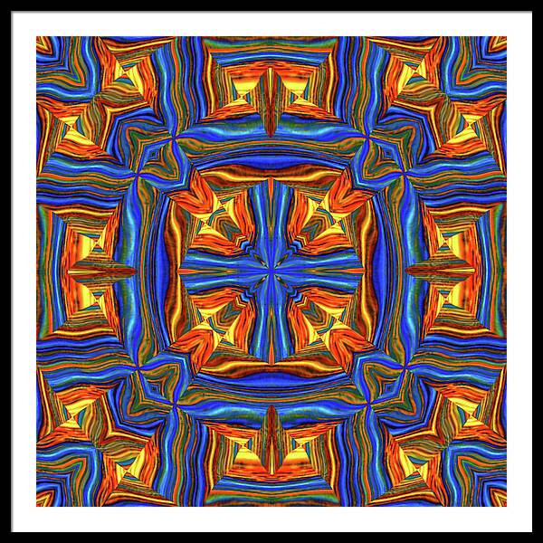 Electric Winter - Framed Print