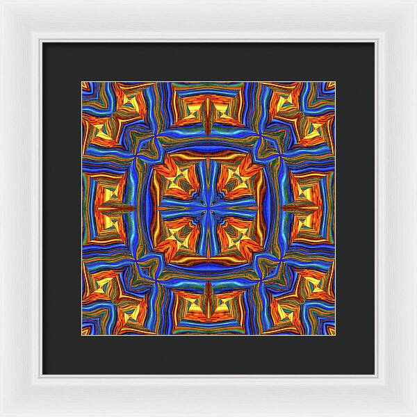 Electric Winter - Framed Print