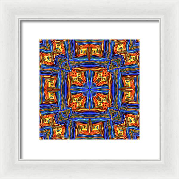 Electric Winter - Framed Print