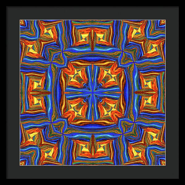 Electric Winter - Framed Print