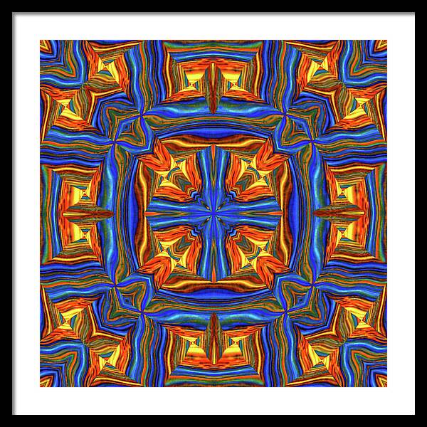 Electric Winter - Framed Print