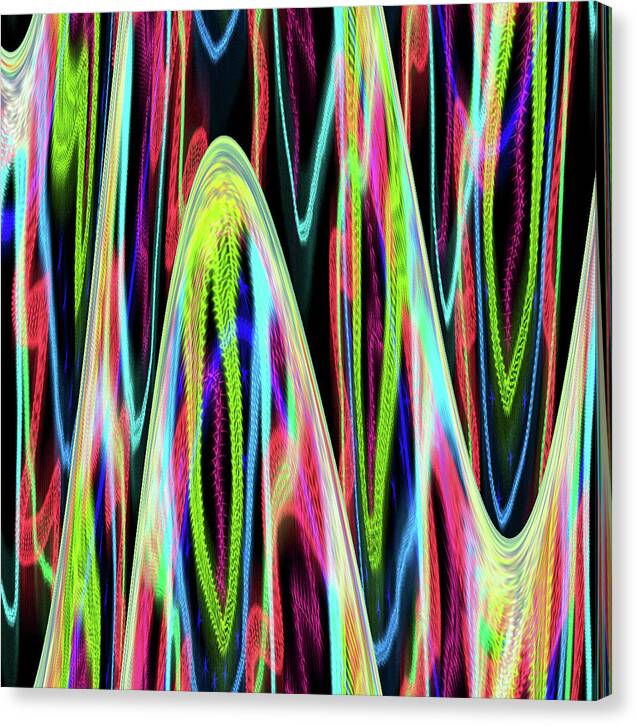 Electron Paths - Canvas Print