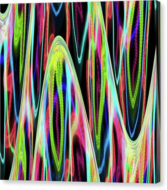 Electron Paths - Canvas Print