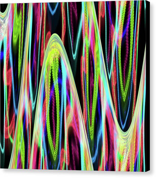 Electron Paths - Canvas Print