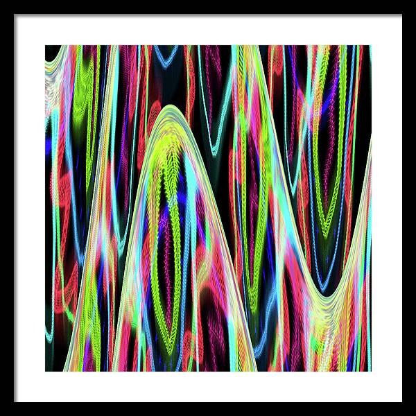 Electron Paths - Framed Print