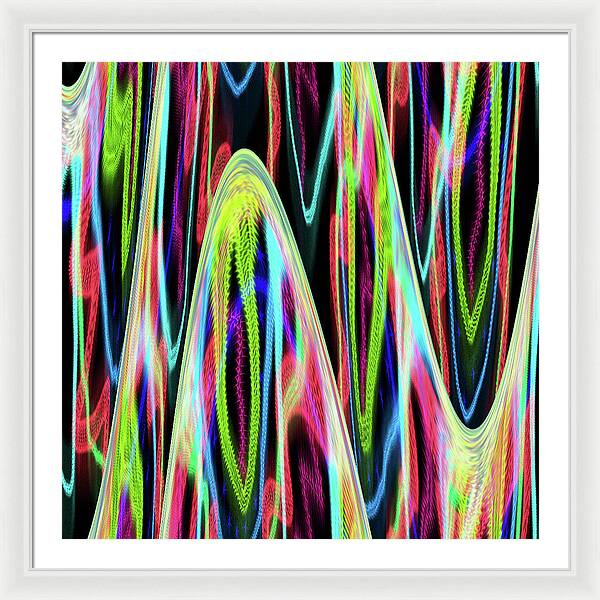 Electron Paths - Framed Print