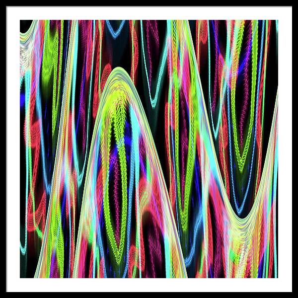 Electron Paths - Framed Print