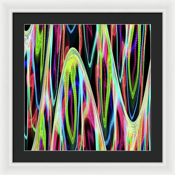 Electron Paths - Framed Print