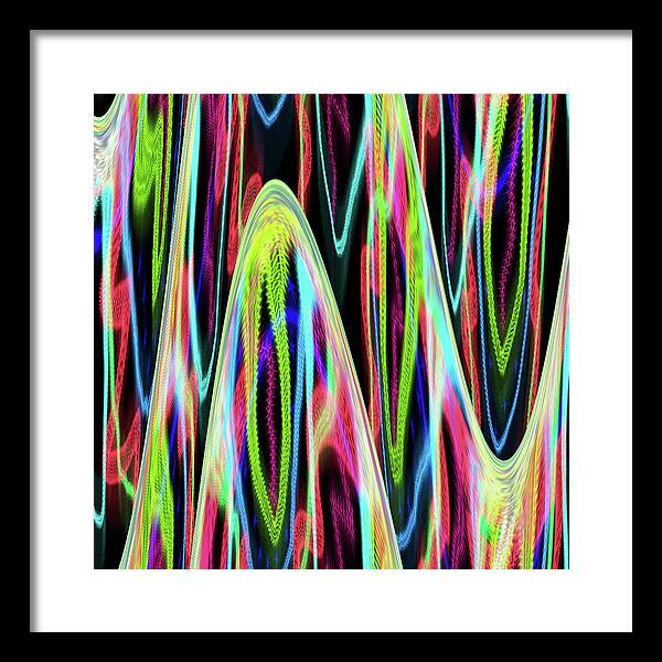 Electron Paths - Framed Print