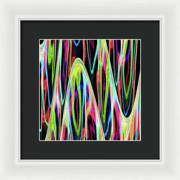 Electron Paths - Framed Print