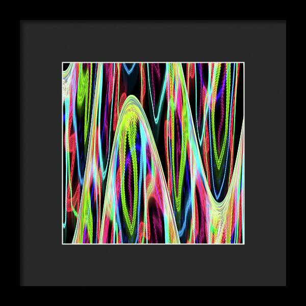 Electron Paths - Framed Print