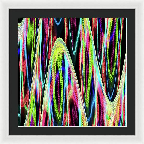 Electron Paths - Framed Print