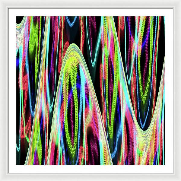 Electron Paths - Framed Print