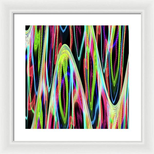 Electron Paths - Framed Print