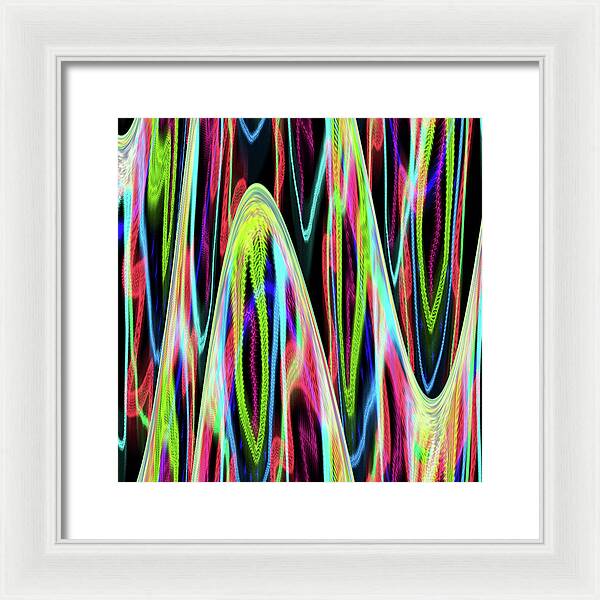 Electron Paths - Framed Print